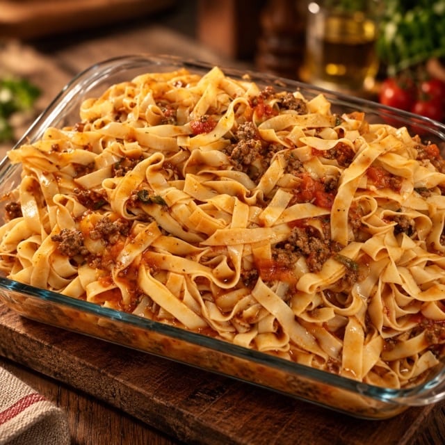 Foto melhorada de massas com prompt Trattoria, exemplo comercial para delivery e cardápio